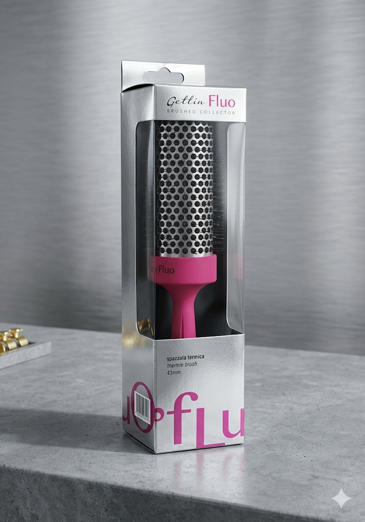 Spazzola Termica Fluo 43mm