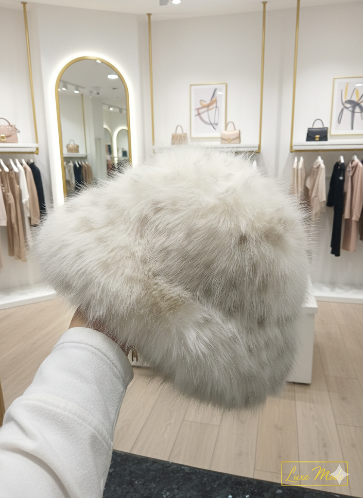 Cappello in pelliccia ecologica AYFEE