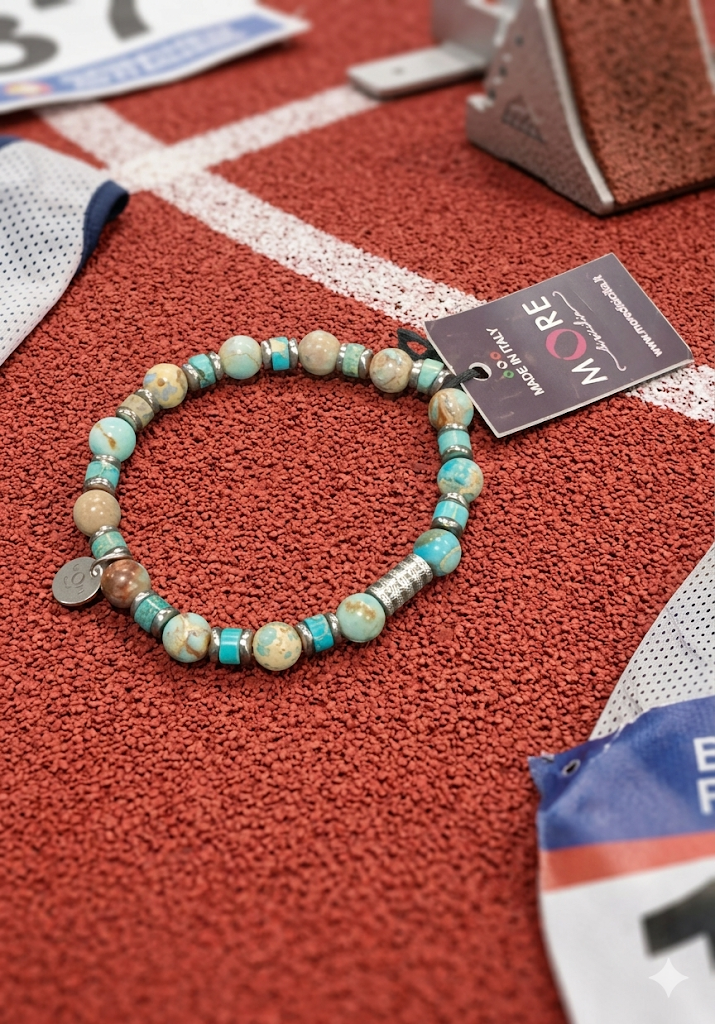 Bracciale Pietra Naturale Turchese