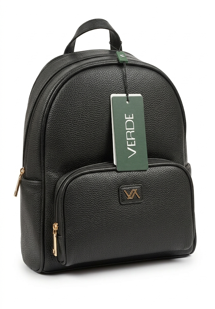 Zaino in ecopelle arancione