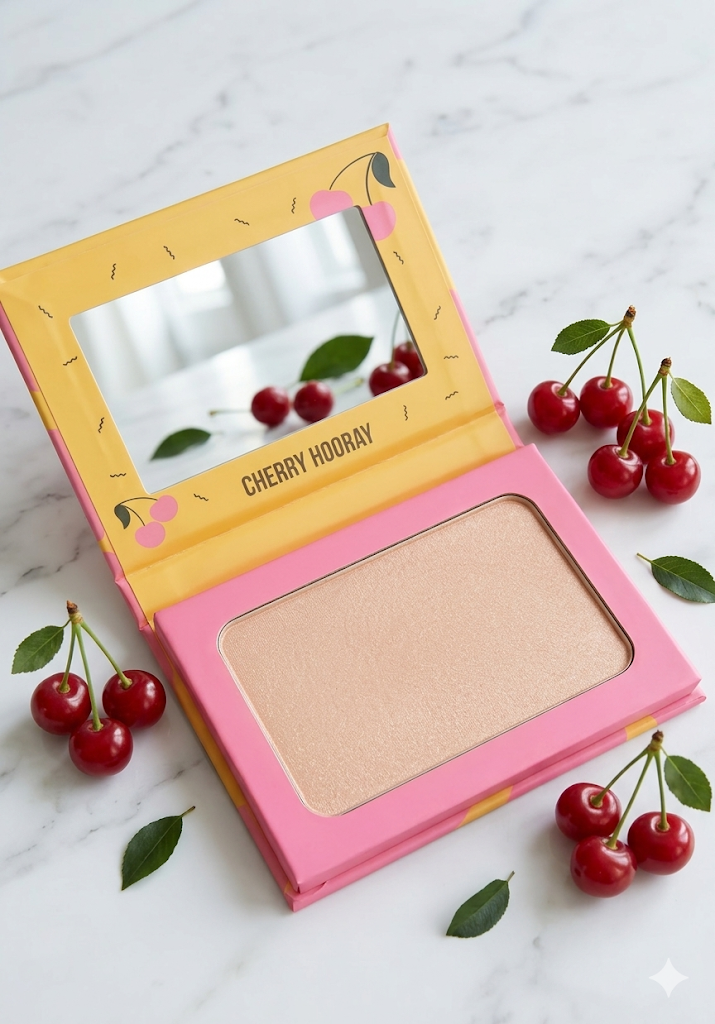 powder blush fard Cherry Hooray