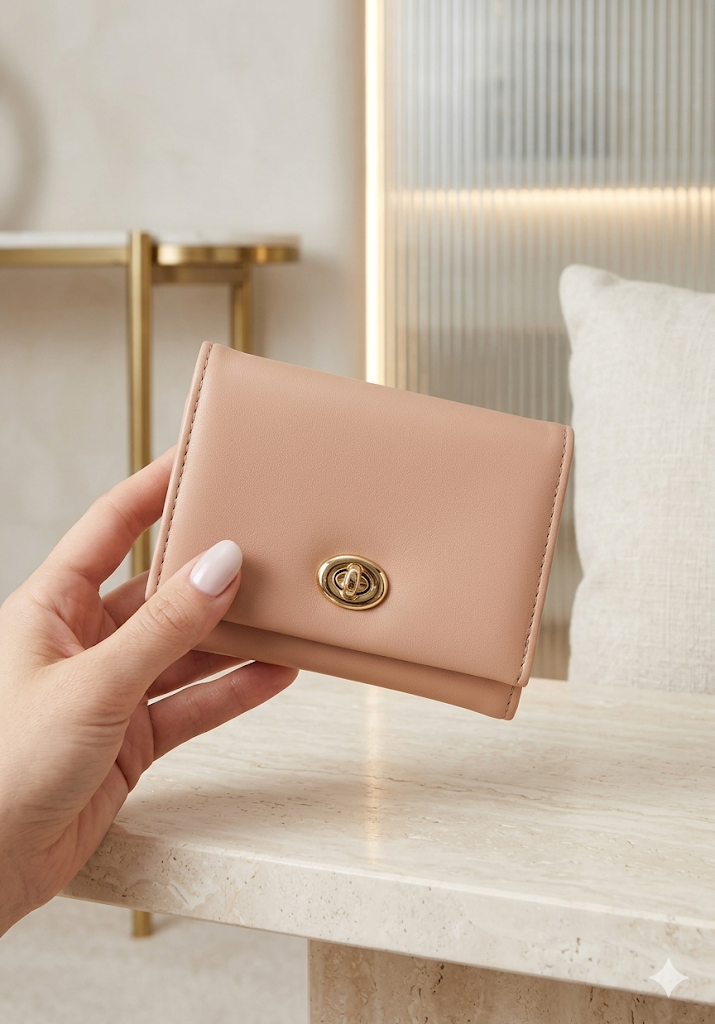 Portafoglio Rosa Elegante