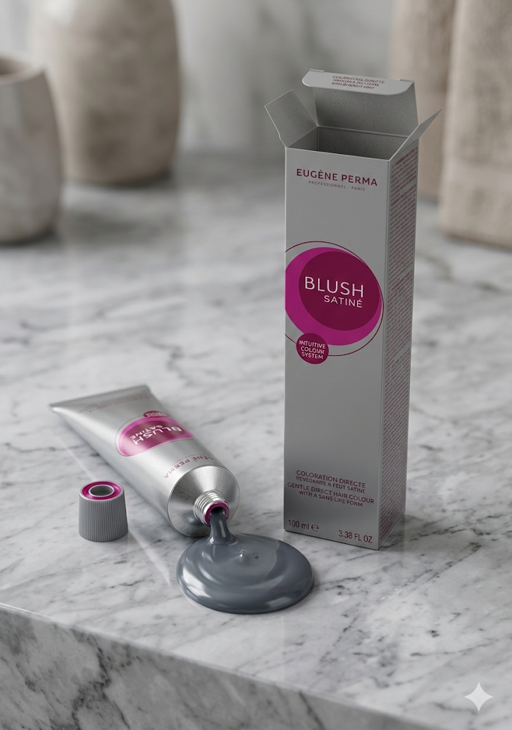 Eugene Perma Blush Satine grigio acciaio medio