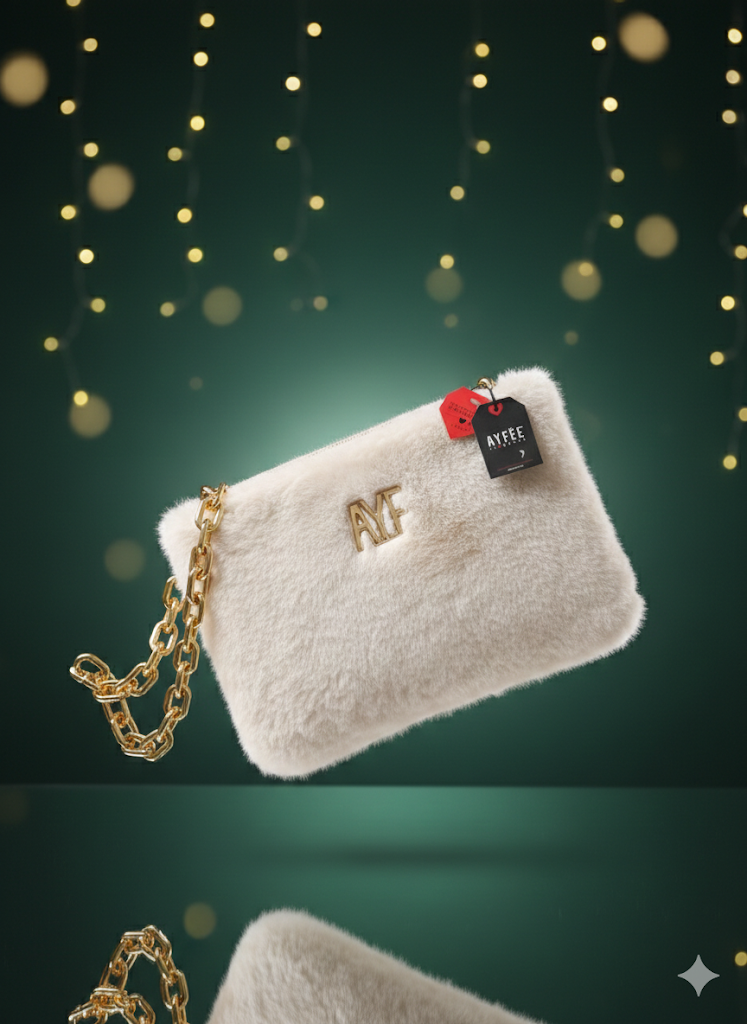 Borsa a tracolla pelliccia AYEFEE