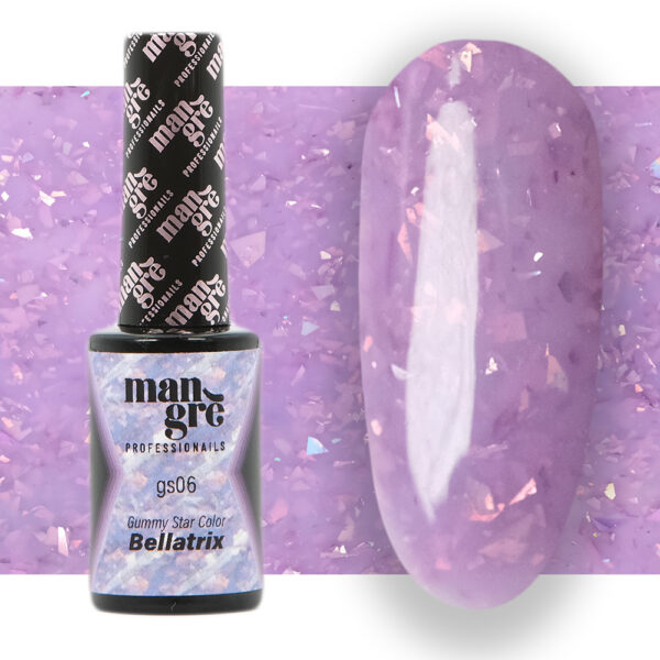 Smalto Semipermanente Bellatrix GUMMY STAR COLOR 