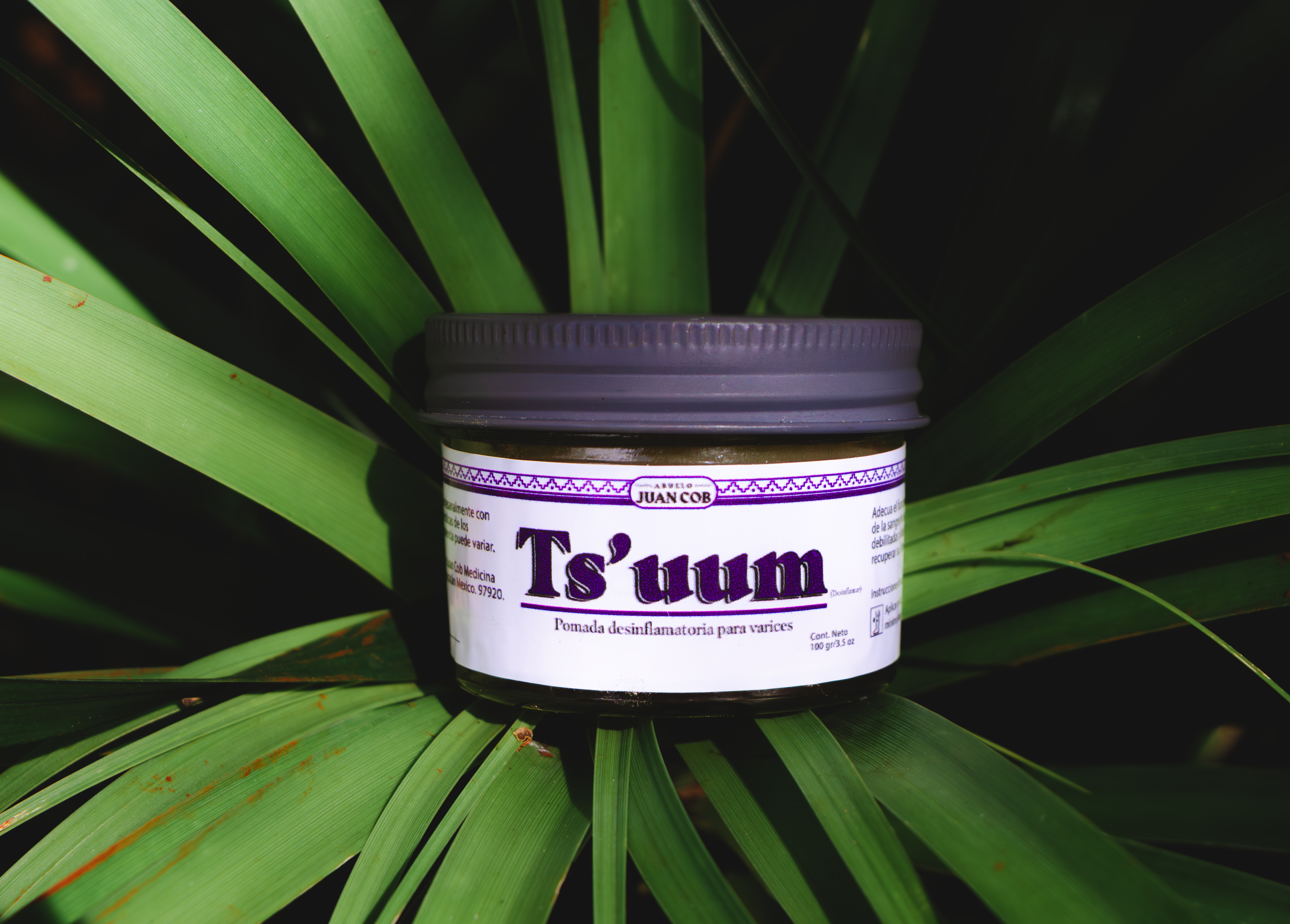 Ts’uum - Pomada desinflamatoria para varices 