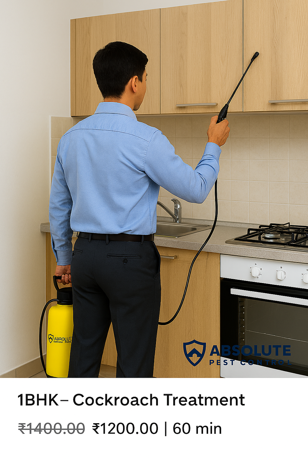 Cockroach Control - 2BHK