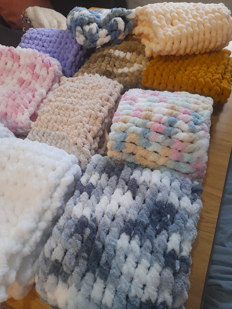 Chunky Knit Blankets