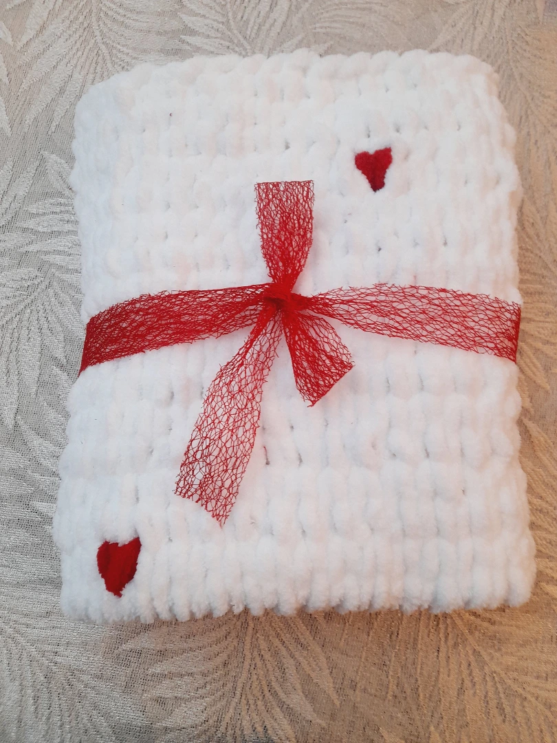 Handmade Chunky Knit Blanket