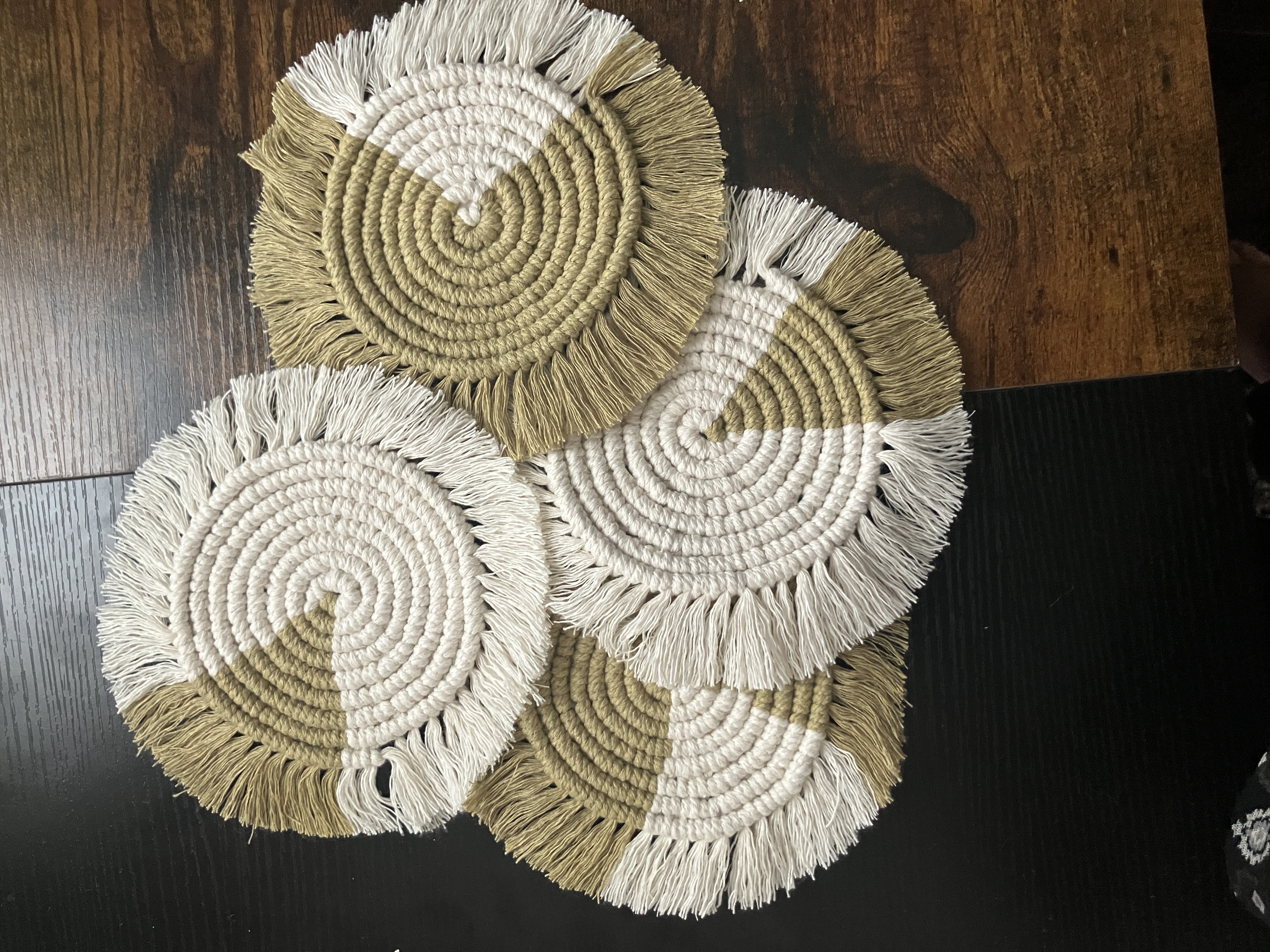 Macrame Table set 