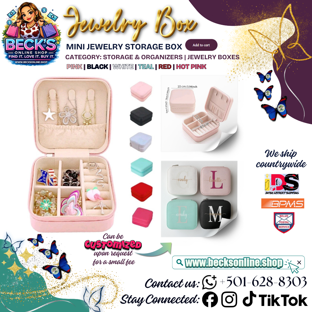 Mini Jewelry Storage Box