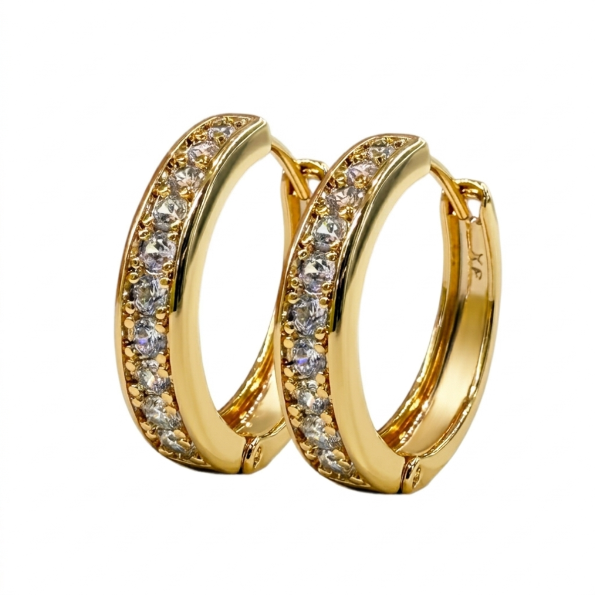 Huggie Oro Laminado 18k H10
