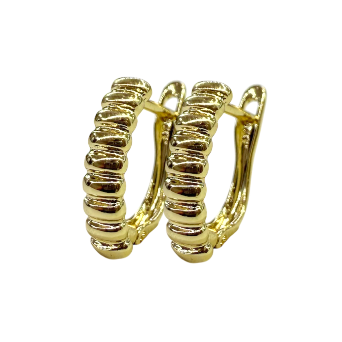 Huggie Oro Laminado 14k H12