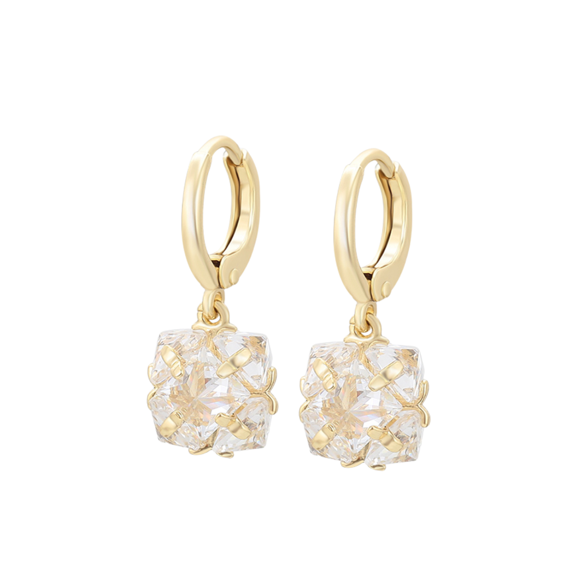 Arete Oro Laminado 14k A80