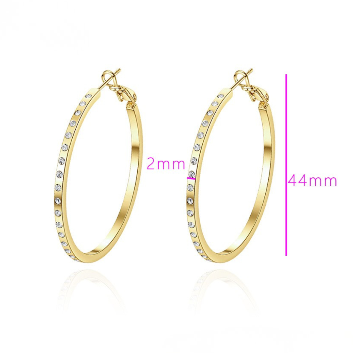 Arracada Oro Laminado 14k AR63