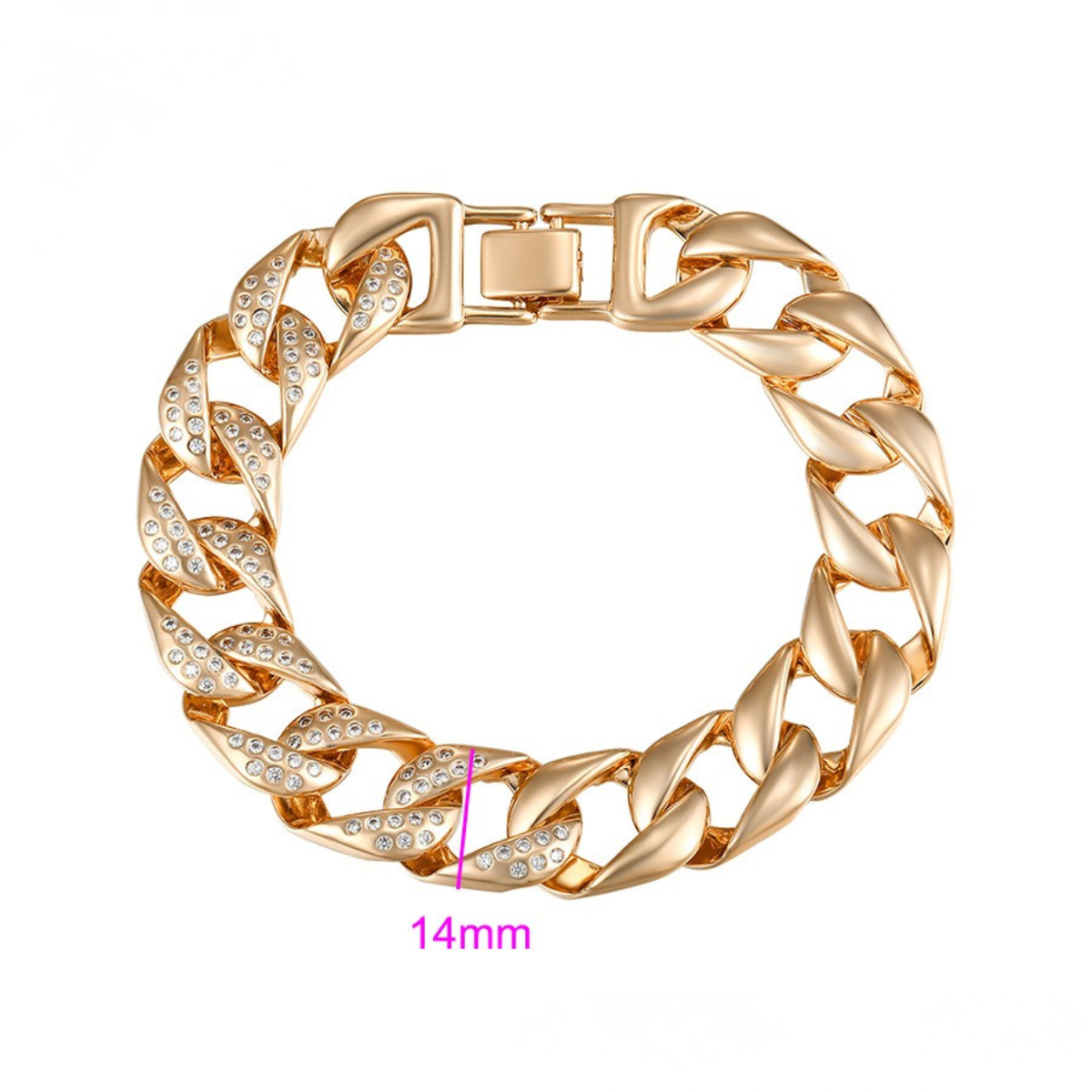 Pulso Oro Laminado 18k P12