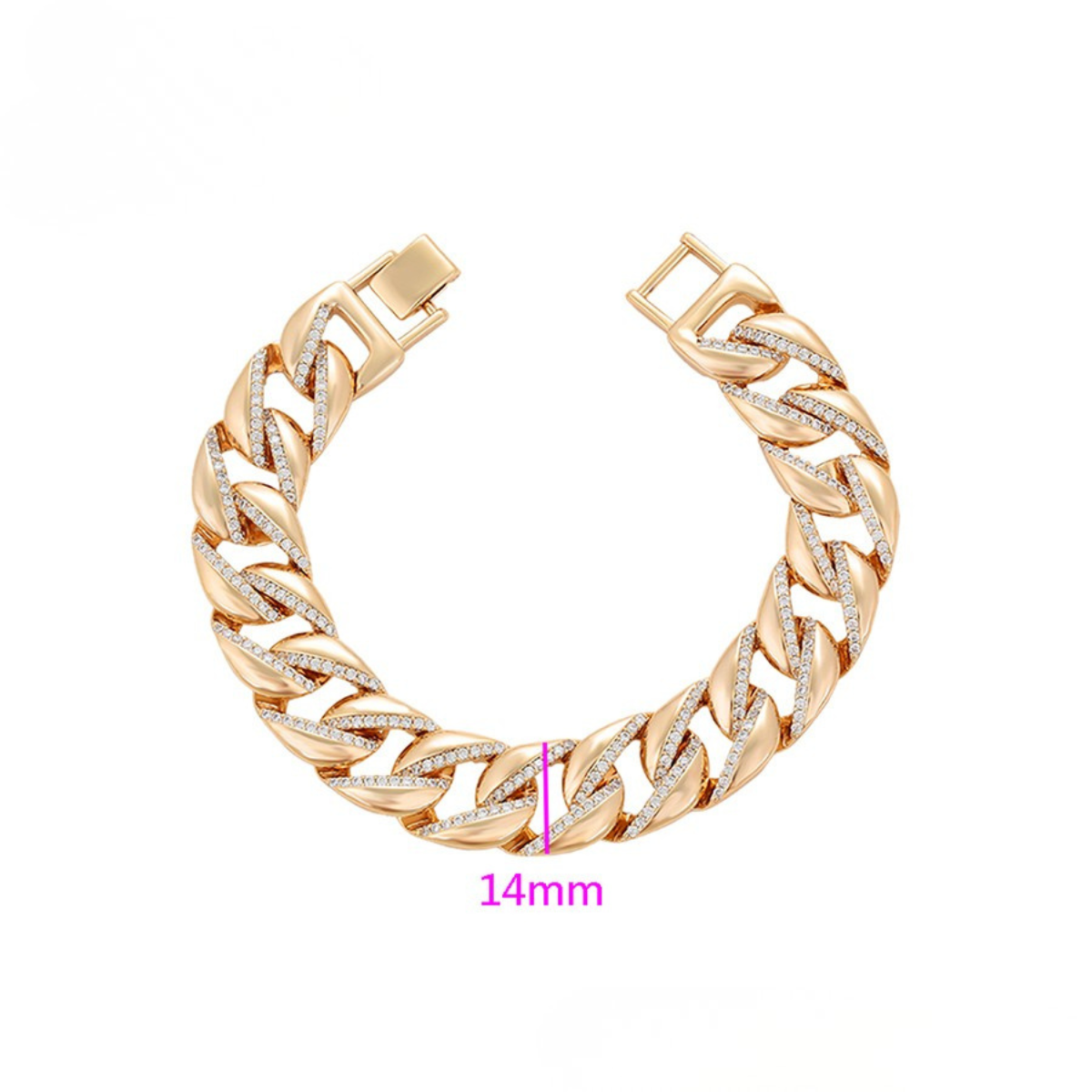 Pulso Oro Laminado 18k P13