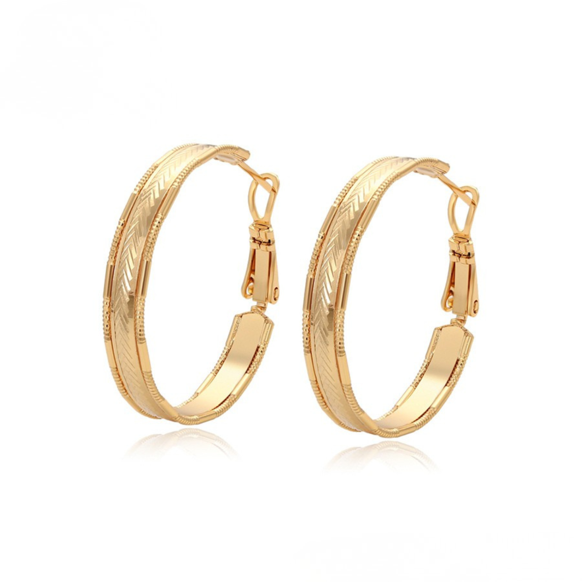 Arracada Oro Laminado 14k AR73