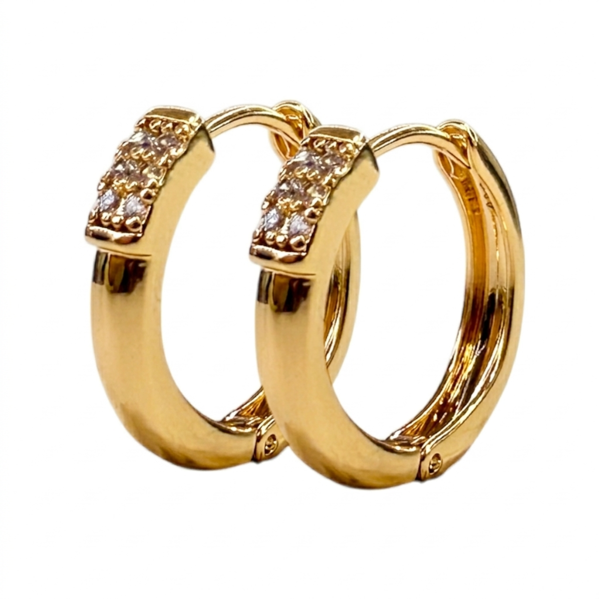 Huggie Oro Laminado 18k H73