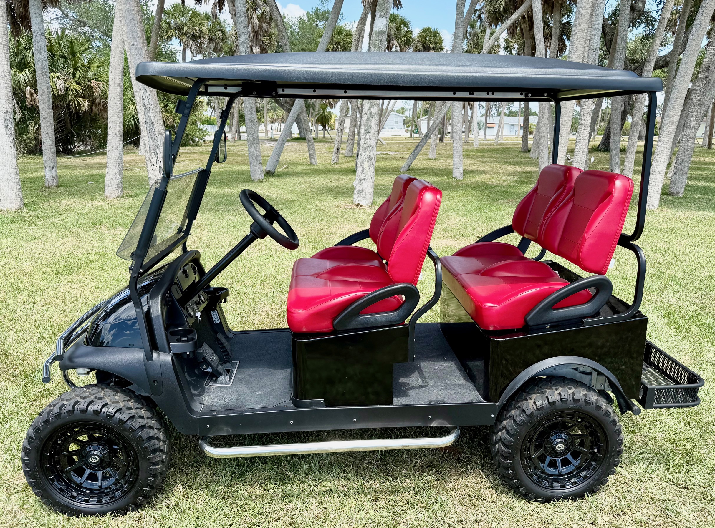 2025 Thoroughbred Custom Club Car Precedent 4 Forward Golf Cart