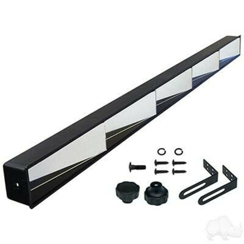 Universal 5-Panel Rear View Golf Cart Mirror