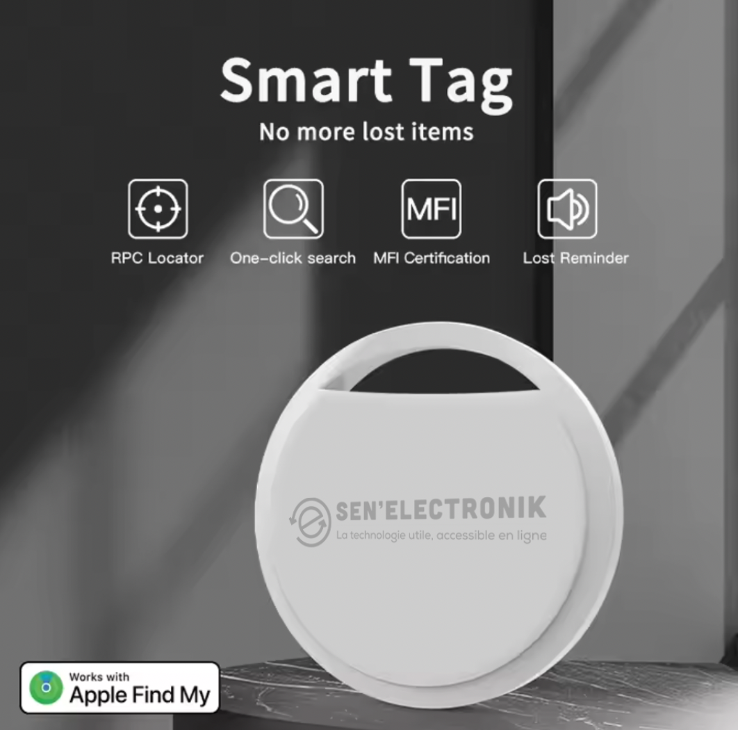 Tracker GPS Waterproof Anti-Perte Smart Tag