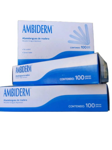 ABATELENGUA DE MADERA 15 CM C/100