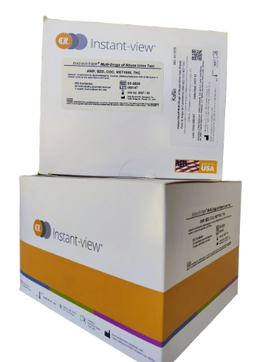 ANTIDOPING 5 PARAMETROS (AMP/BZD/COC/MET/THC) C/25