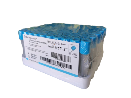 TUBO VACUTAINER AZUL  2.7 ML C/100