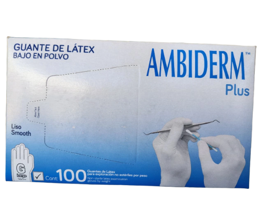 GUANTE LATEX NO ESTERIL C/100