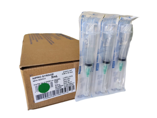 JERINGA  5 ML VERDE  C/100