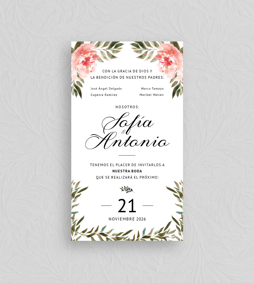 Invitación Digital | Cassia