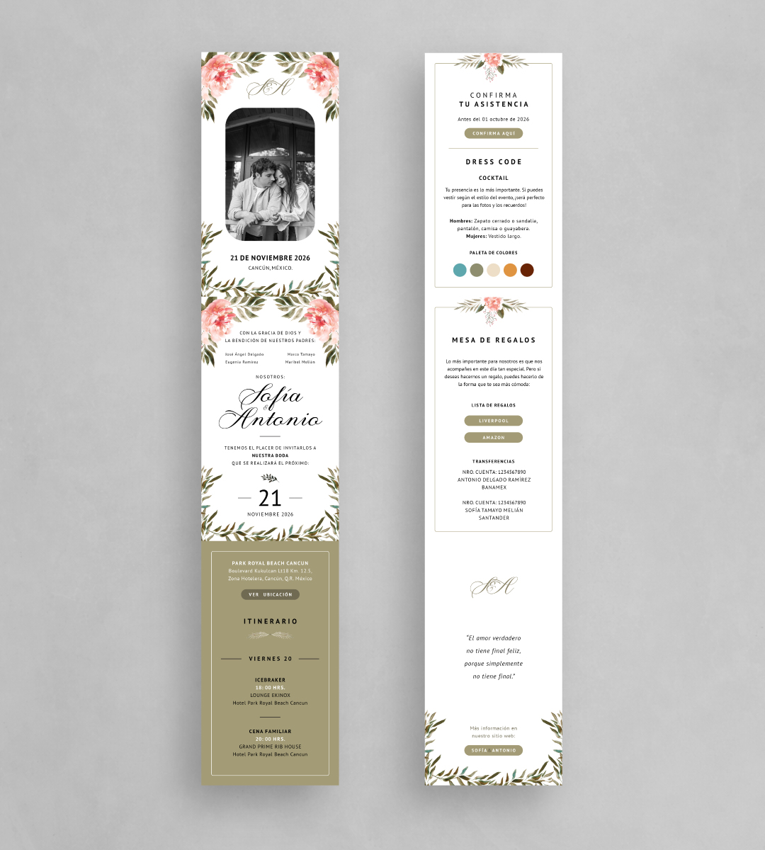 Invitación Digital | Cassia