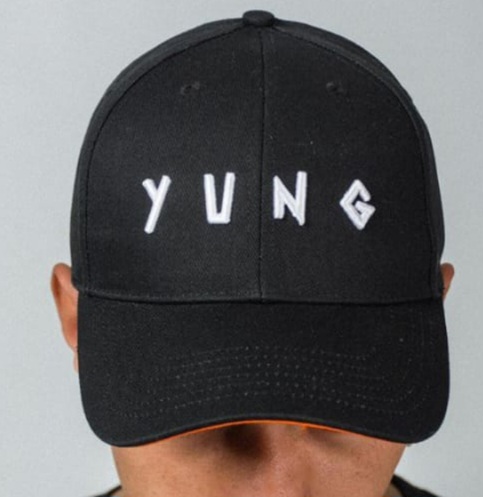 Y U N G GREEK BASEBALL CAP