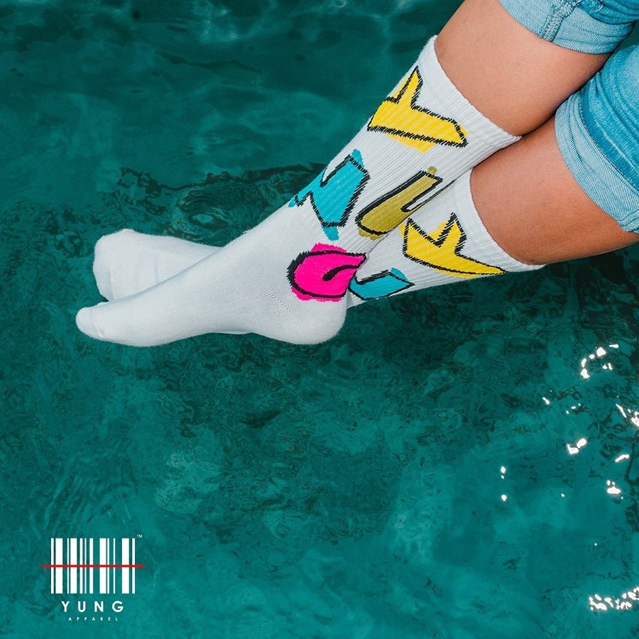 Y U N G Fresh Prince Socks