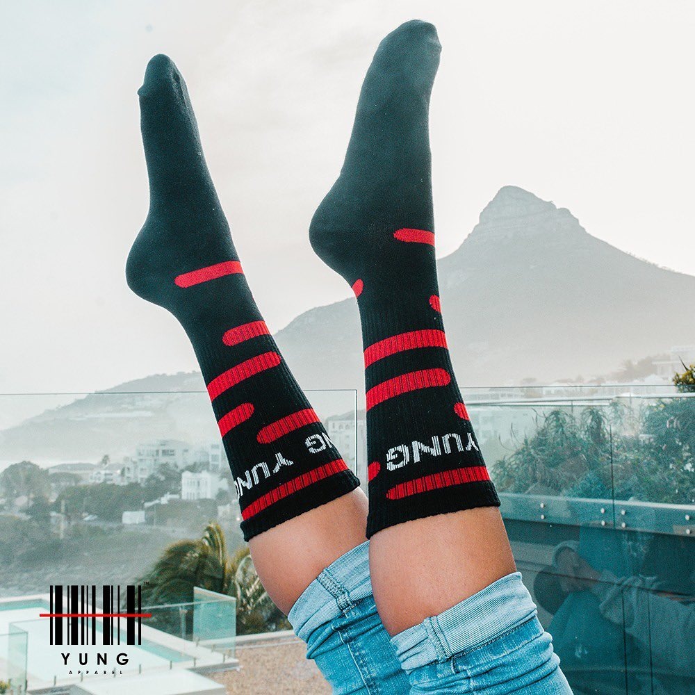 Y U N G Laser Run Socks