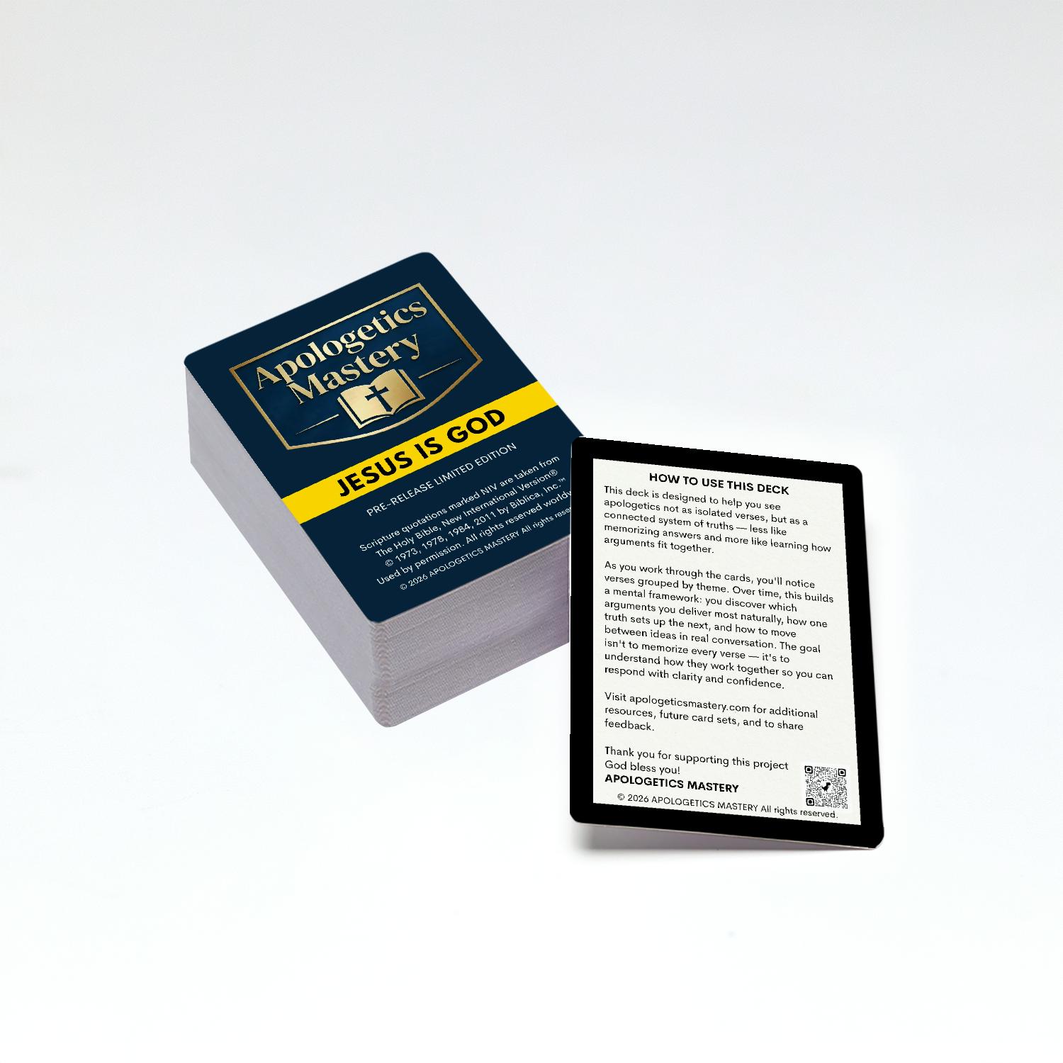 'Jesus is God' Mastery Deck