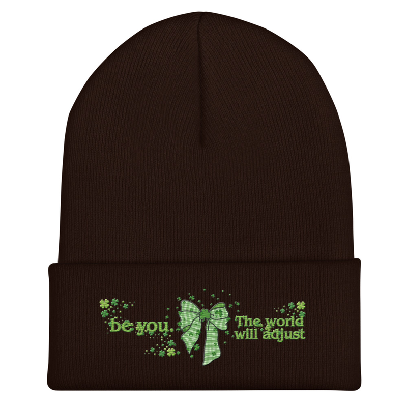 One Lucky Day Cuffed Beanie