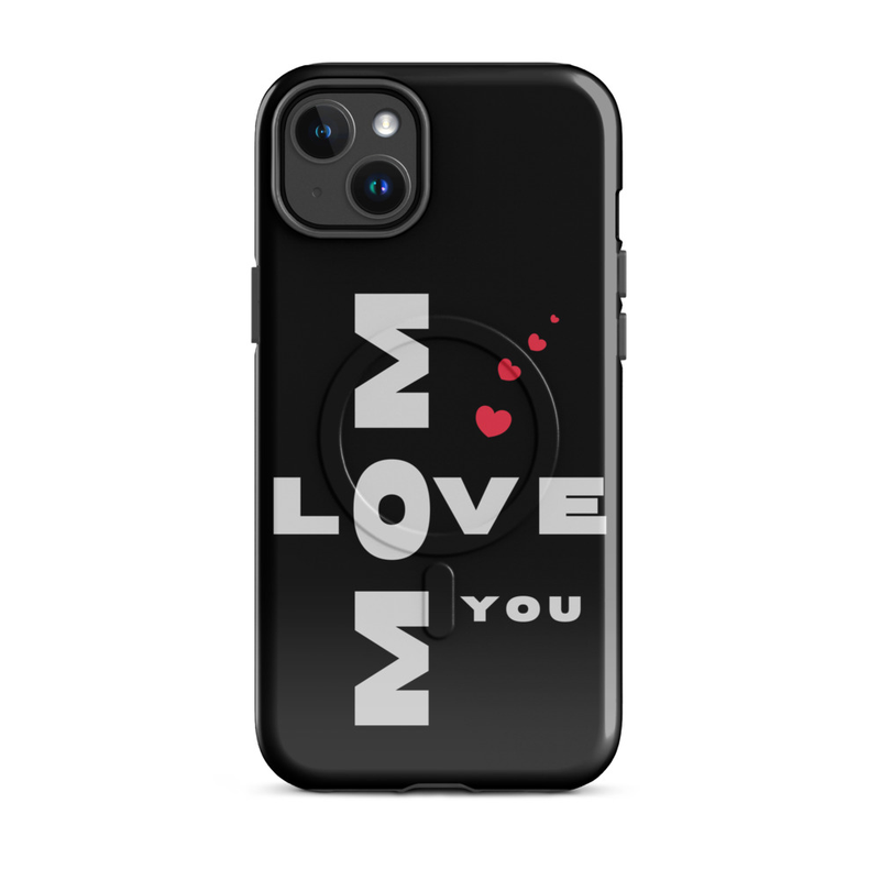Love u Mom - Gloss MagSafe® tough case for iPhone®