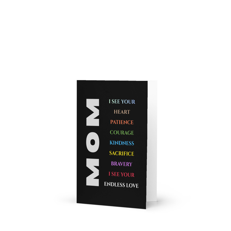 MOM - Greeting card