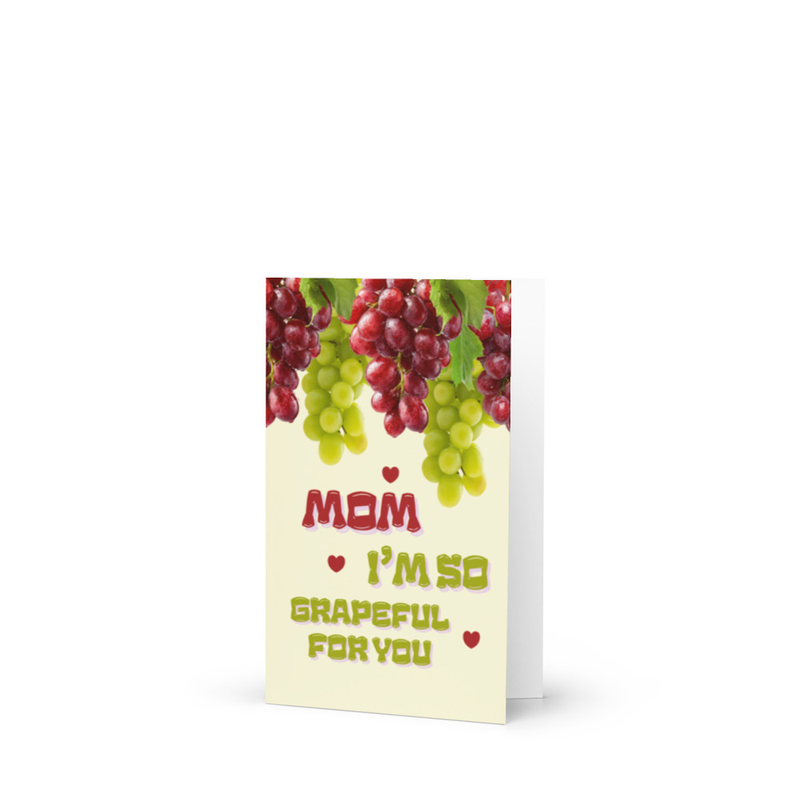 Grapeful - Greeting card