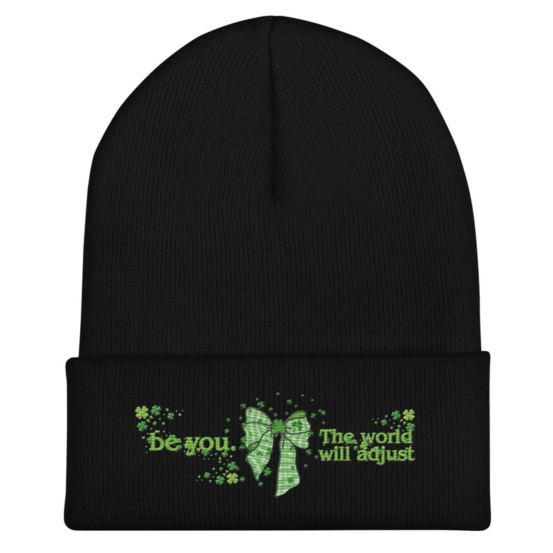 One Lucky Day Cuffed Beanie