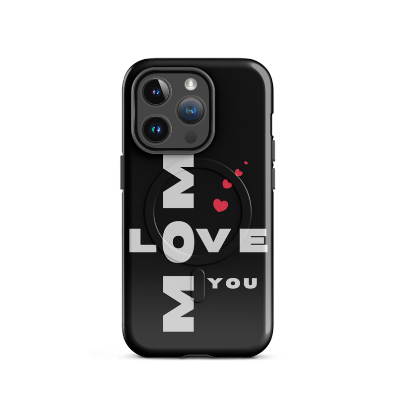 Love u Mom - Gloss MagSafe® tough case for iPhone®