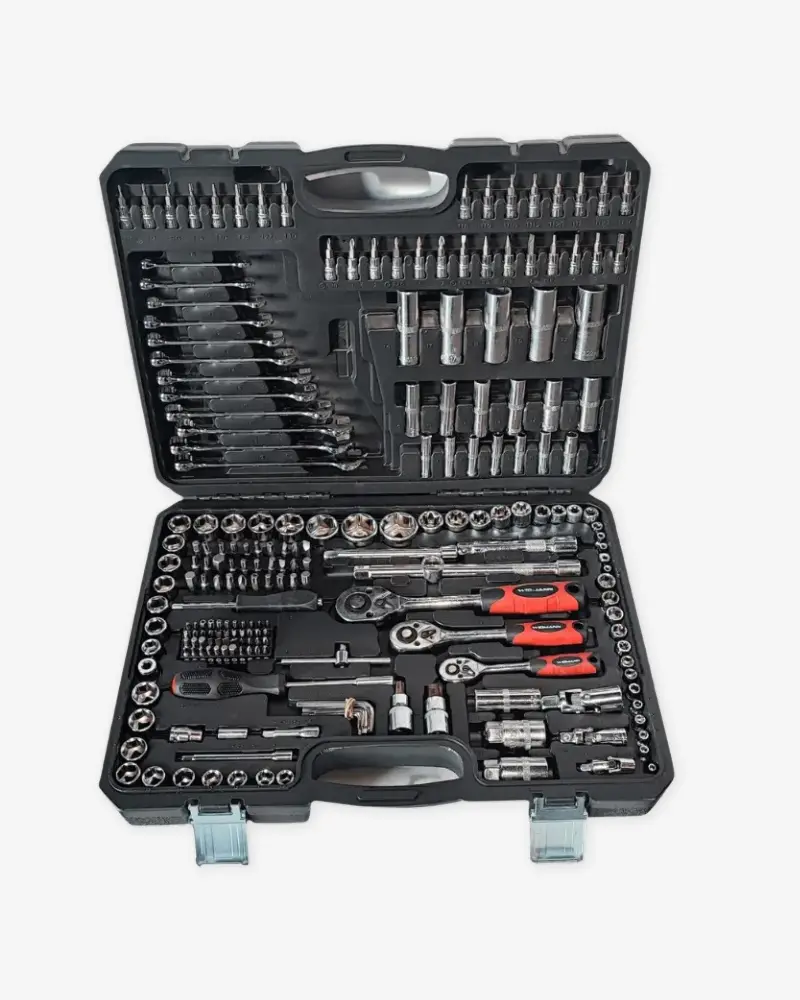  216 Pièces en Acier Chrome