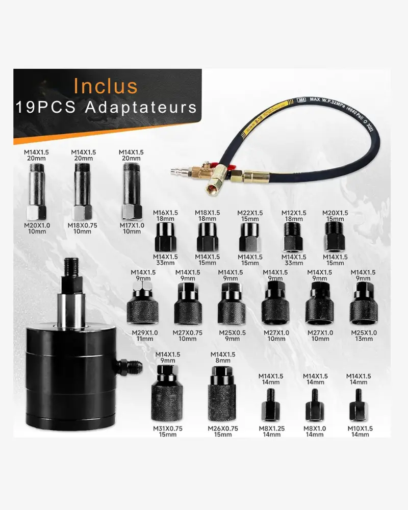 Extracteur d’injecteurs pneumatique  