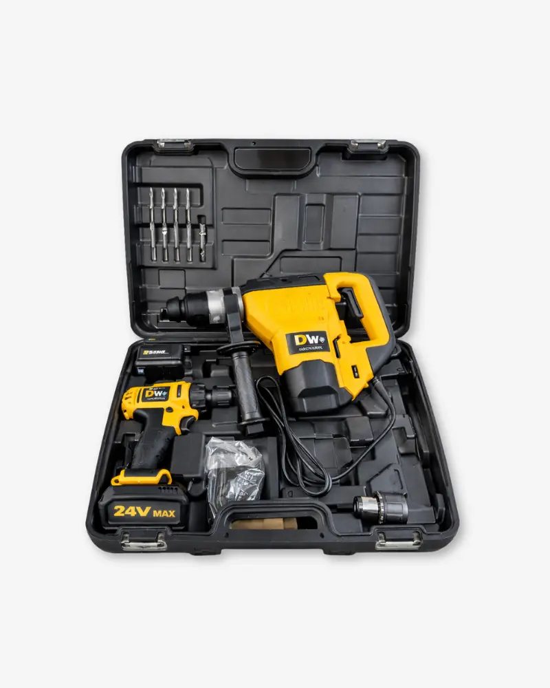 Pack Marteau Perforateur + Visseuse 24V 