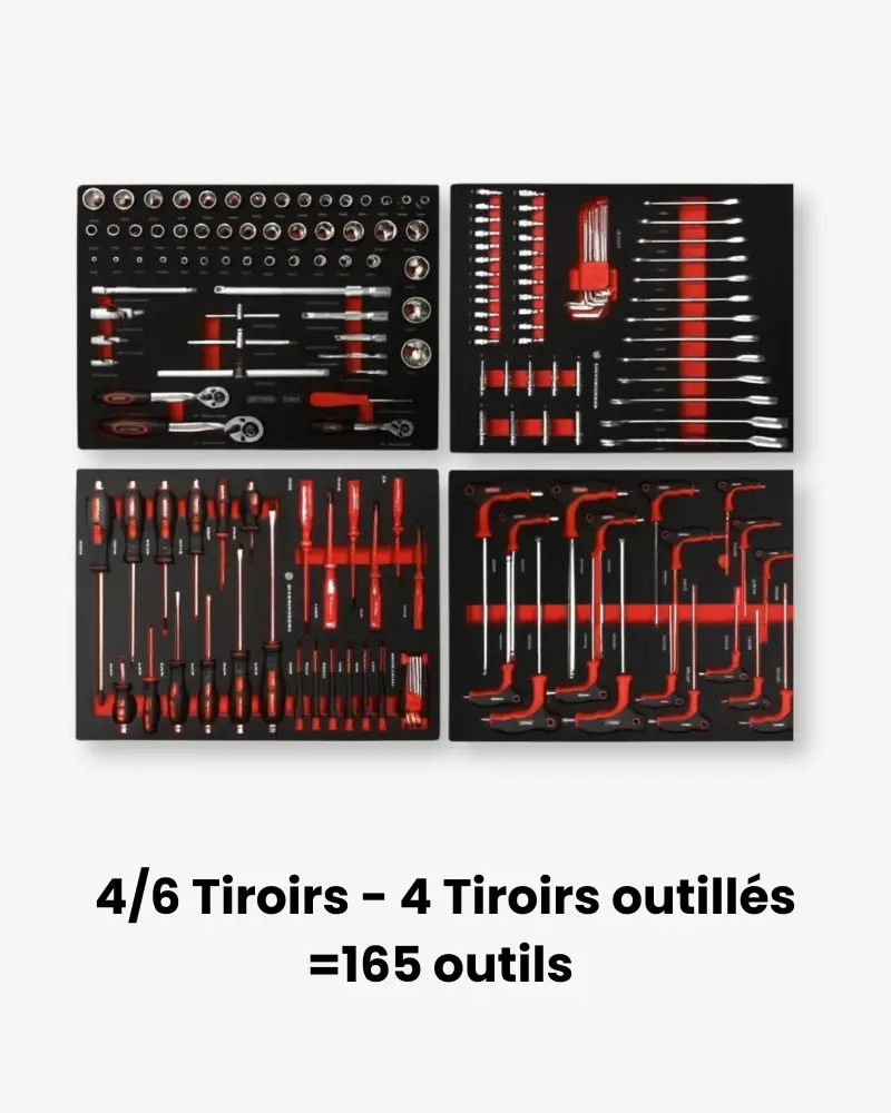 Servante Schwartzmann® 165 Pièces 