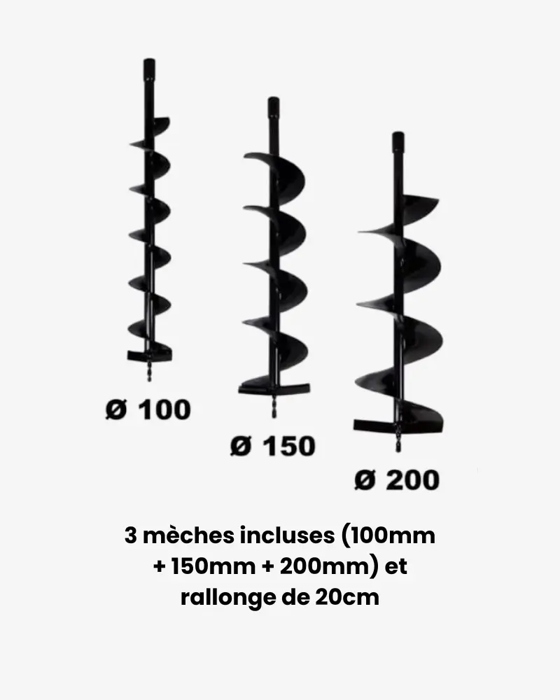 Tarière Thermique 52cc 