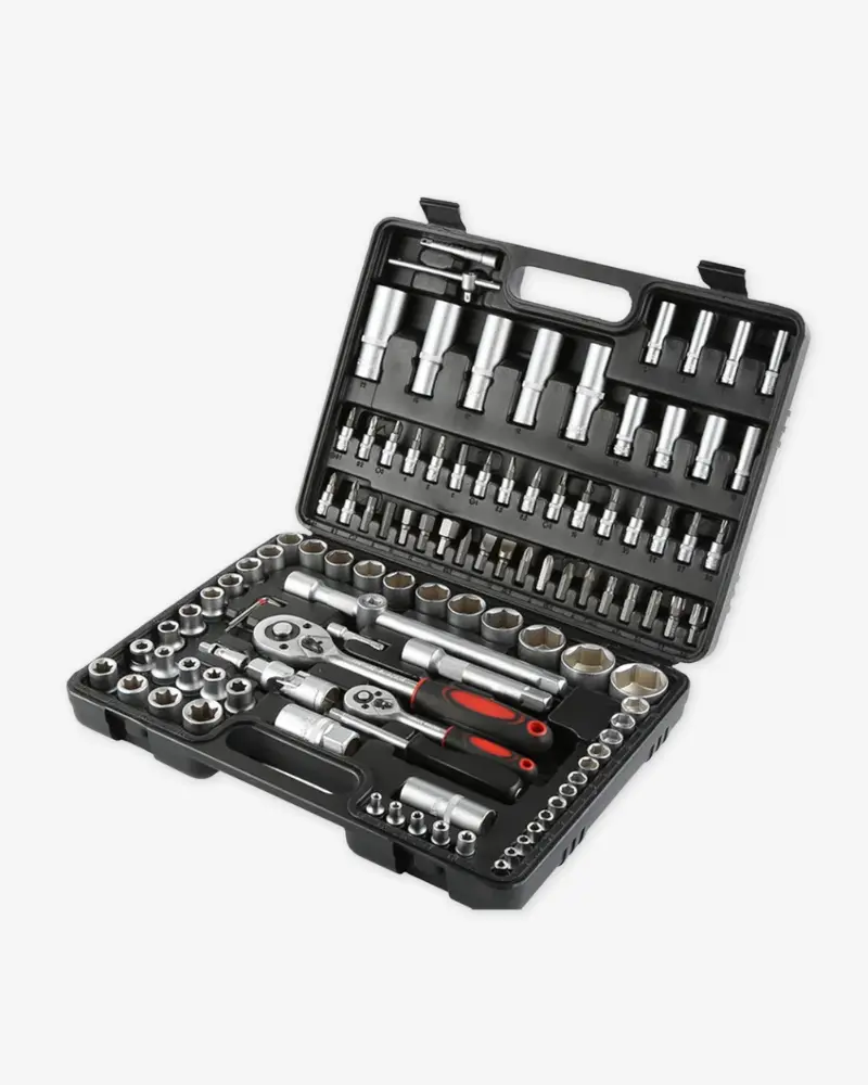 Outils à Cliquet 108 Pièces