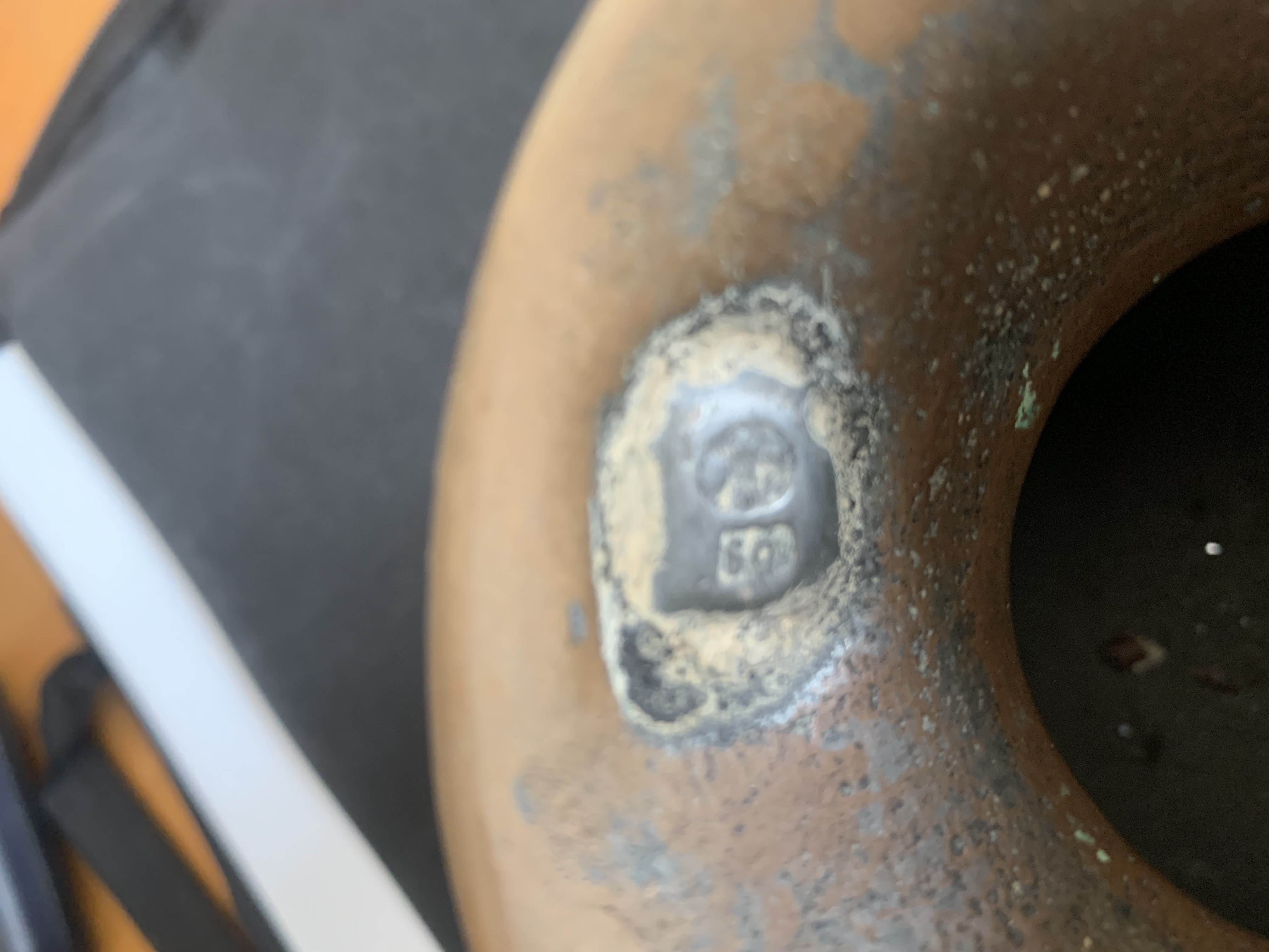 Fine Early 19th‑Century British Quarter‑Peck Copper Dry Measure, Dated 1826